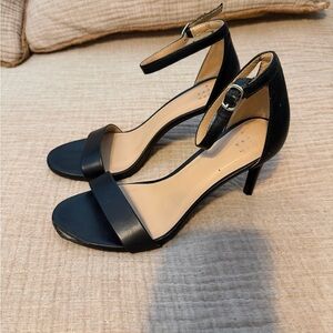 Black Ankle Strap Heels